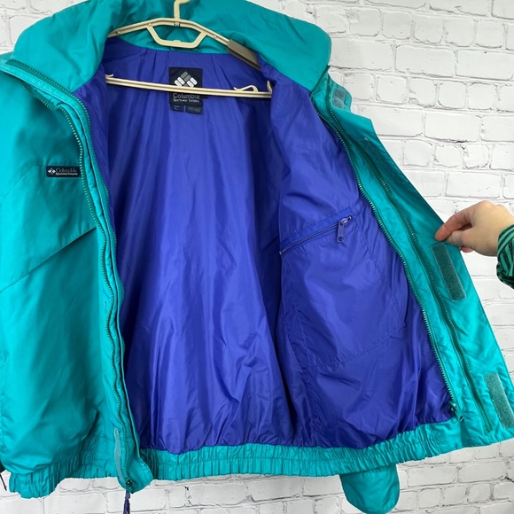 ❄️VINTAGE |•COLUMBIA•| Whirlybird 4-in-1 Winter Ski Radial Sleeve Jacket Large - Picture 8 of 16
